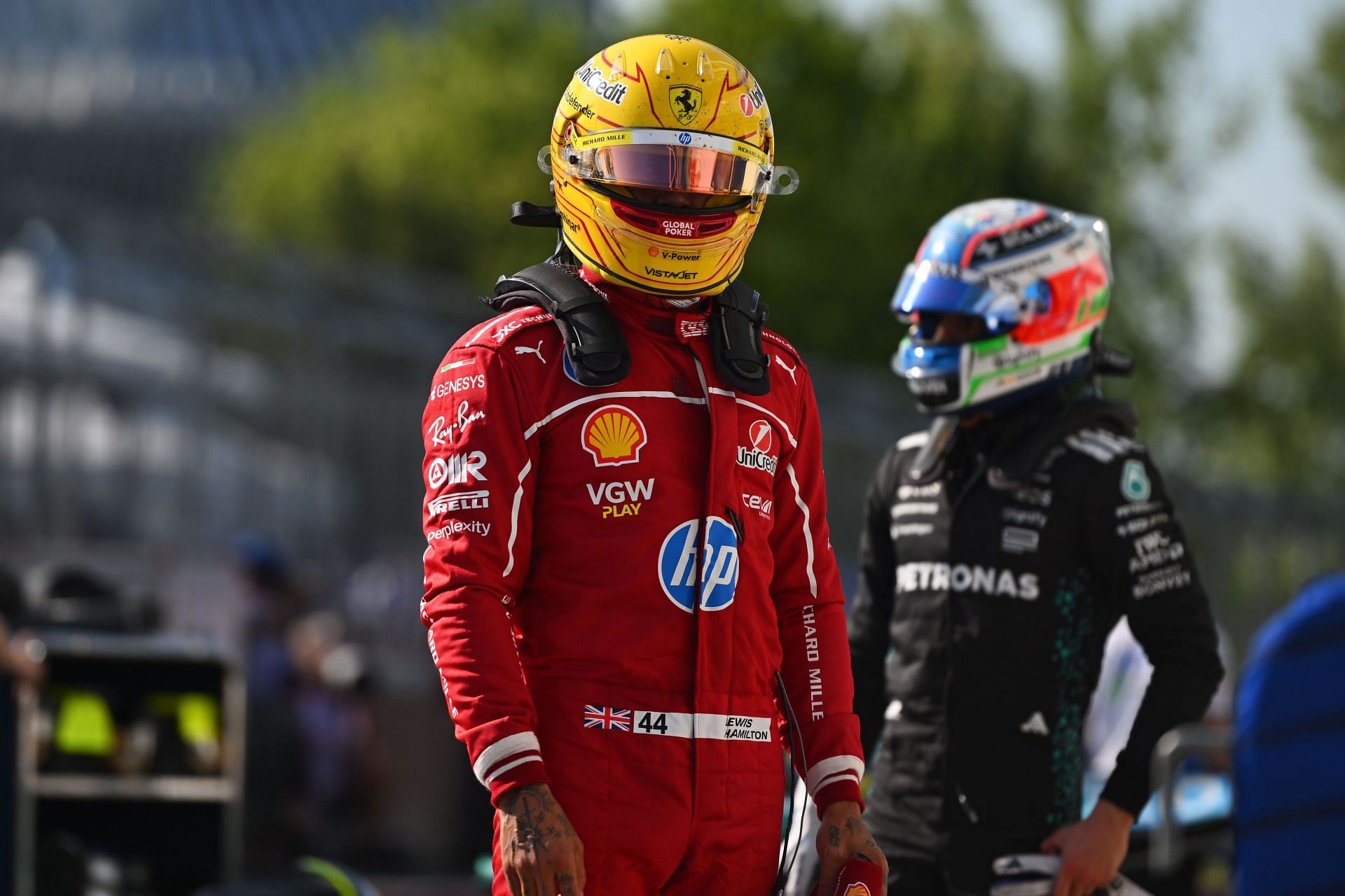 Lewis Hamilton at the 2025 F1 Grand Prix of Canada - Source: Getty